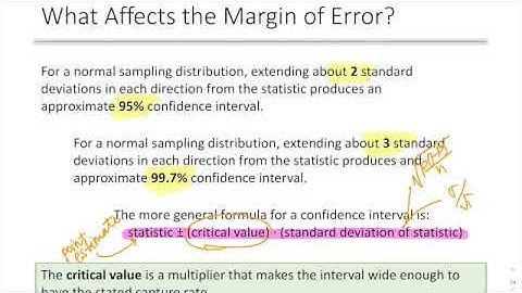 Ch 8 1 Confidence Intervals the Basics PART 3