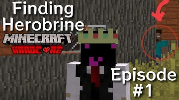 Finding Herobrine Episode #1