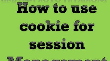 Servlet Java Tutorial Part 8 How to use Cookie for session Management