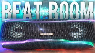 WISE TIGER F10 Beat Boom - Громкая колонка с хорошей автономностью