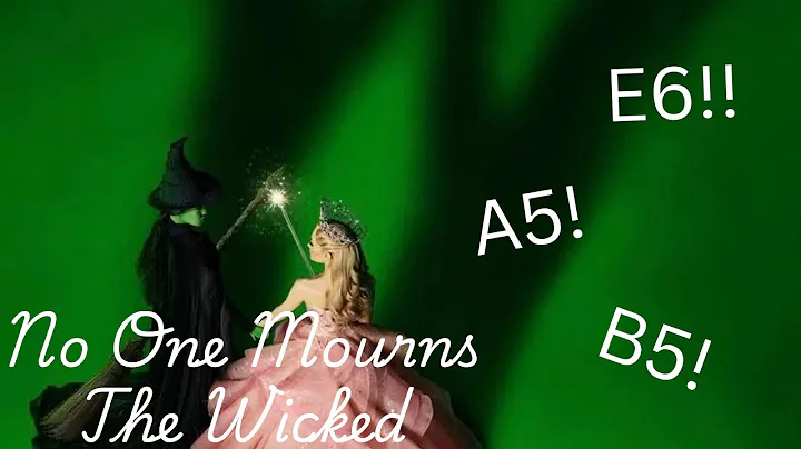 No One Mourns the Wicked - Ariana Grande, Vocal Showcase