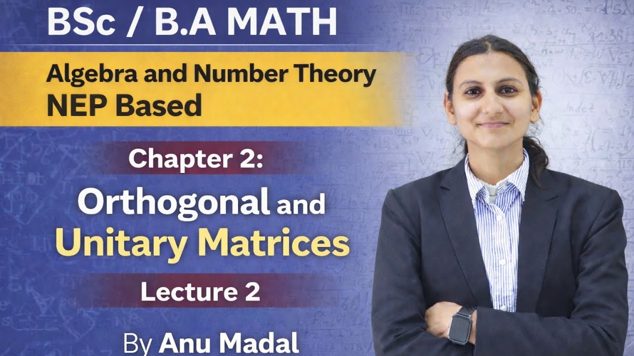 chapter 2 unitary matrices and theorems on unitary matrices 