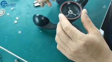 WS200 Wind speed sensor bearing replacement operation views - cup anemometer