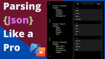 Parse JSON in App Like a PRO (Xcode 12, Swift 5, 2020) - iOS Development