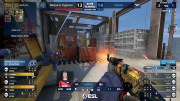 bORUP huge 1v3 against NiP @vertigo | IEM Beijing-Haidian 2020