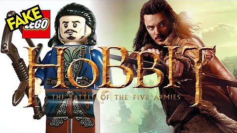 Fake Lego Bard The Bowman The Hobbit Minifigure by POGO PG504