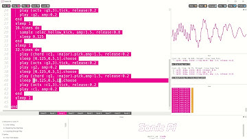 Algorave Sonic Pi Jamming #001