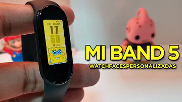 Como personalizar minha mi Band 5?