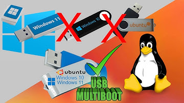 Crear USB MULTIBOOT con VARIOS SISTEMAS Windows10, Windows11 y Ubuntu TODO en UNA USB ( BIOS y UEFI)