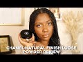 Chanel Natural Finish Loose Setting Powder Review | Is it worth it? | Niara Alexis
