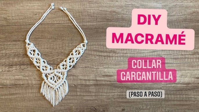 Kit joya DIY - Pendientes de macramé x1 - Perles & Co