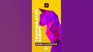 Triangulate This! How a Simple Script Transforms Your Graphics #tutorial #adobeillustrator #tips