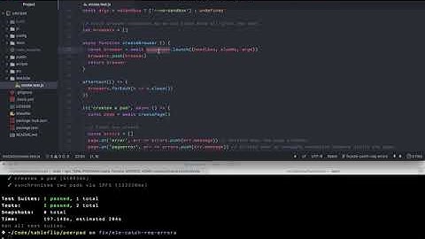 Testing Peerpad with Puppeteer