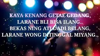 Download Lagu Getahe gedang ayu karlina karaoke MP3 Download Lagu Getahe gedang ayu karlina karaoke MP3
