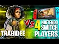 CAN 4 SWITCH PLAYERS BEAT TRAGIDEE 1V4 - Rogue Company PC Vs Switch Gameplay