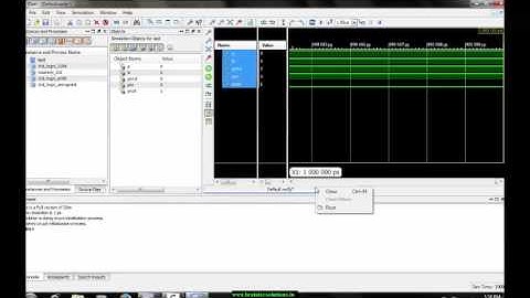 Design in VHDL with testbench and implementation on FPGA chip