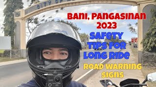 🛑TIPS for long ride and preparations | Cainta Rizal to Bani Pangasinan | Honda beat fi v2..Part 1