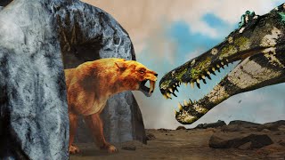 The SMILODON Dinosaur HUNTING Survival Experience in Path of Titans