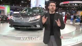 2011 Toyota Avalon - 2010 NY Auto Show | Consumer Reports