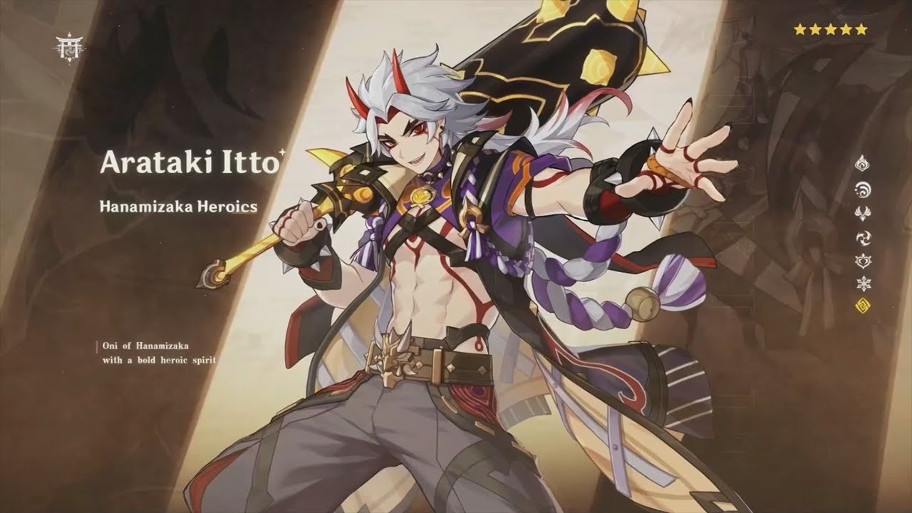 Arataki Itto Official Trailer Genshin Impact - YouTube