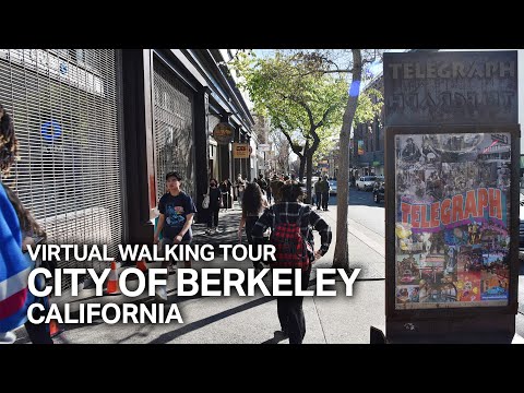 [4K] City of Berkeley, Downtown/Telegraph Ave./UC Berkeley/4th Street [Street Walking Tour]