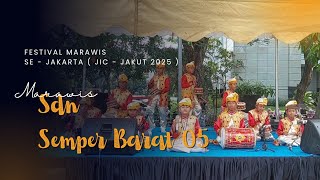 Wow‼️ Sdn Semper Barat 05 - Festival Marawis Tingkat SD Se-Jakarta ( JIC, Islamic Centre 2025 )