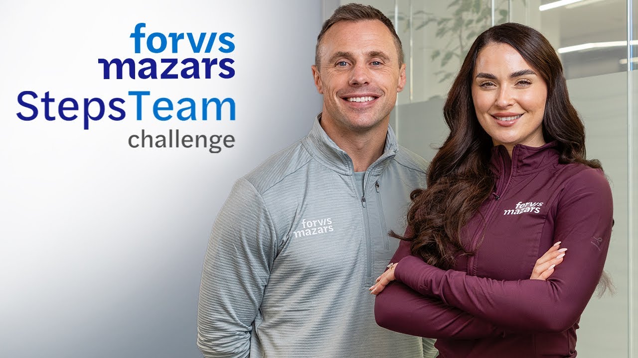 Join the Forvis Mazars Steps Team Challenge 2026! - YouTube