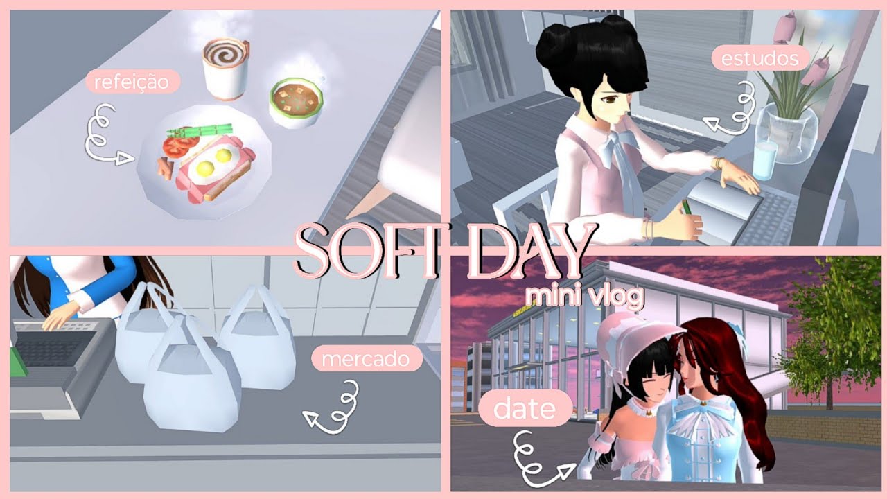 𝐌𝐈𝐍𝐈 𝐕𝐋𝐎𝐆: 𝐒𝐎𝐅𝐓 𝐃𝐀𝐘 ☕🩰 || 𝐒𝐀𝐊𝐔𝐑𝐀 𝐒𝐂𝐇𝐎𝐎𝐋 𝐒𝐈𝐌𝐔𝐋𝐀𝐓𝐎𝐑