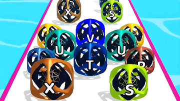 AZ Run : ABC Ball Runner All Levels Gameplay Walkthrough (Android Ios) Level 131