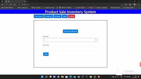 Product Sale Inventory System | Can Modifiable | Django | Python