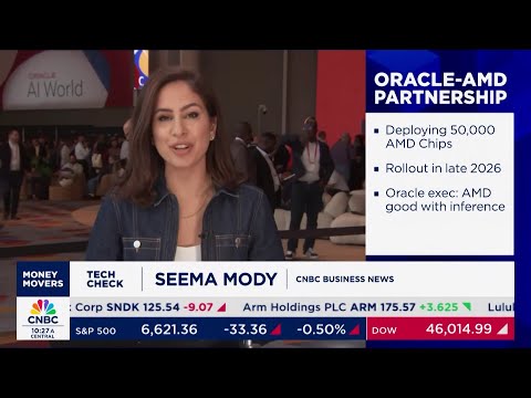 Thumbnail: Oracle to deploy 50,000 AMD chips