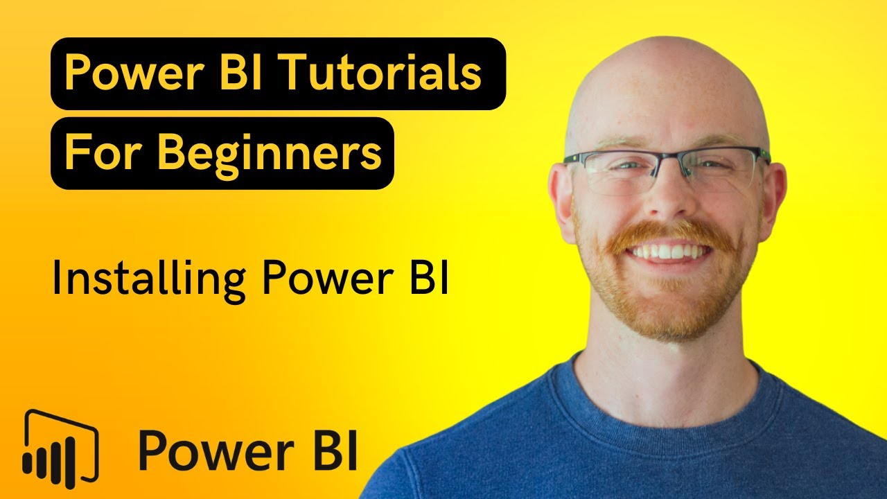 ⁣How to Install Power BI | Building First Visualization | Microsoft Power BI for Beginners