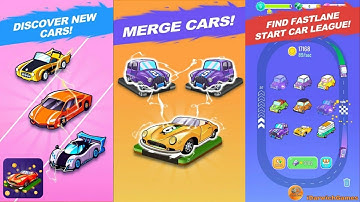 Car League - Merge & Idle - Gameplay (iOS & Android)