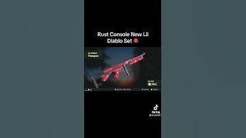 Rust Console New lil Diablo set…#shorts #rust #rustconsole