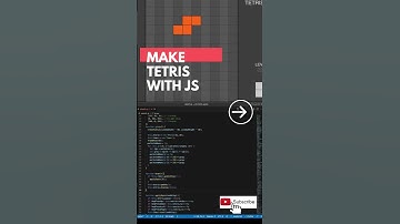 How to Make a Tetris game using p5.js - Tutorial