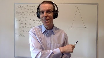 Isosceles equal base angles