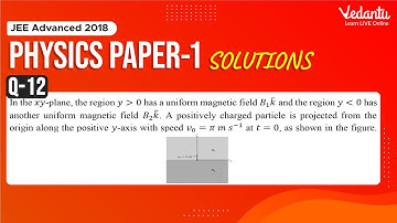 JEE Advanced 2018 Physics Solutions - Paper 1 (Q 12) | IIT JEE Physics | JEE Preparation | Vedantu