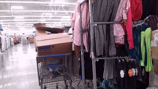 Checking out Lansing Illinois Walmart after arson fire