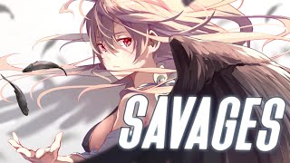 「Nightcore」- Savages (Lyrics) - Marina