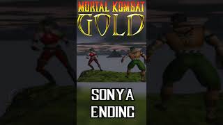 MORTAL KOMBAT GOLD | SONYA | ARCADE MODE  #shorts #mk1reptile #youtubeshorts #gaming #gameplay