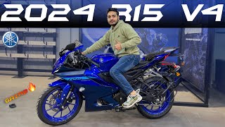 2024 Yamaha R15 V4 Racing Blue |This Bike Is Love Man Woow❤️|Price
