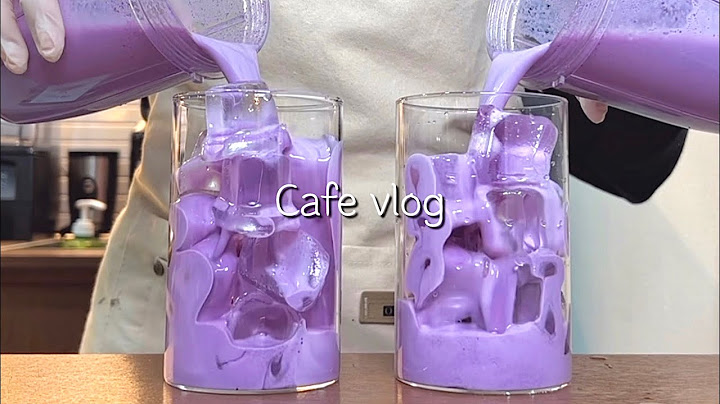 [sub] 💜🍠색감에 빠져드는 자색고구마🍠💜 / 카페 브이로그 / 개인카페 브이로그 / cafe vlog / asmr / no bgm