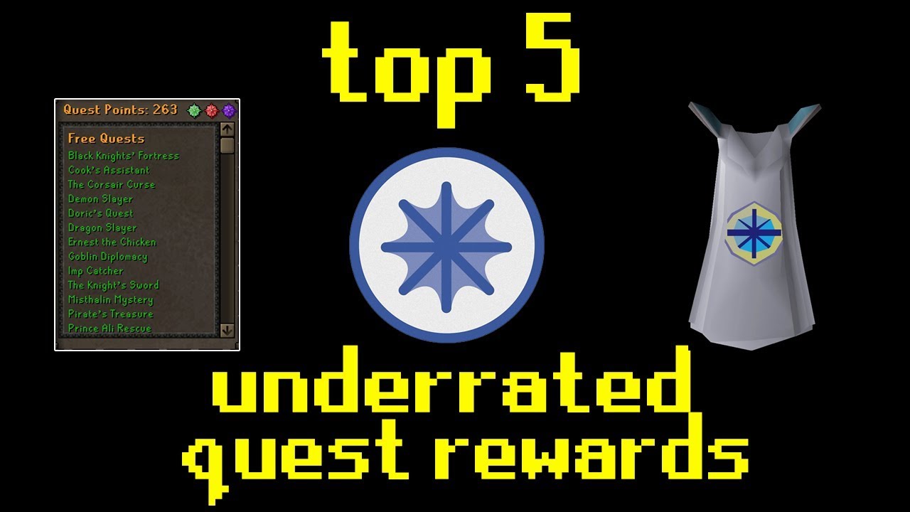 OSRS's Top 5 Underrated Quest Rewards