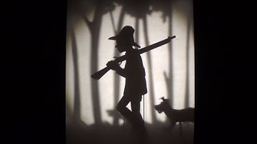 Rip Van Winkle shadow puppet prototype