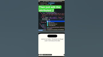 Using AttributedString and Text #swift #swiftprogramming #tutorial #swiftui
