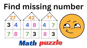 find missing number logical reasoning questions #mathquestion #logicalreasoning