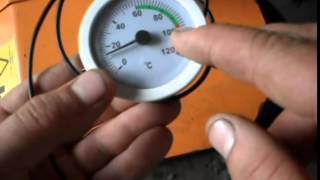 картинка: Термометр капиллярный для контроля температуры двигателя мотоблока