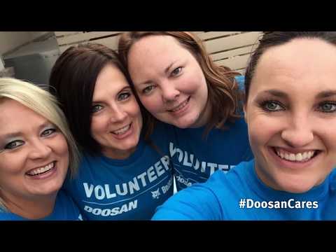 Bobcat Company and Doosan Give Back To The Community.