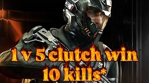 Clutch win 1v5 #warzone 