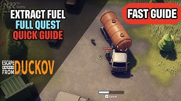 Ontsnappen uit Duckov - Brandstof extraheren: snelle handleiding voor de volledige missie